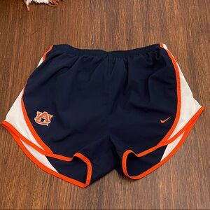Nike Dri Fit Auburn Navy and Orange Shorts Size M.